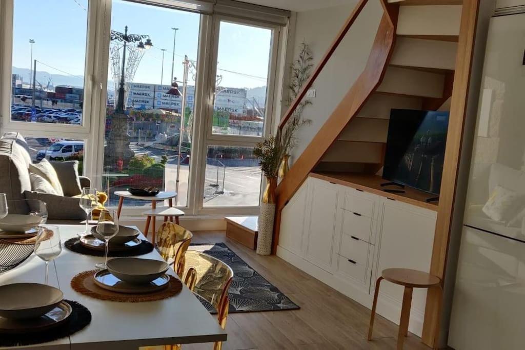 Apartamento Almuina Marín Exterior foto